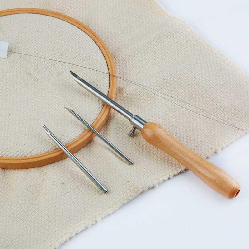 Is Sewing Textile Art - Kit de Broderie Simple DIY Ajustable