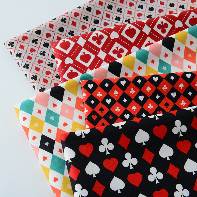 Sewing Textiles - Ins Poker Element coton impression numérique