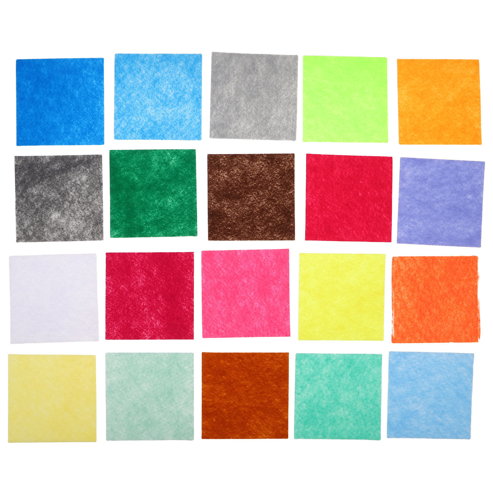Is Sewing Textile Art - 120 Pièces de Carrés de Feutre