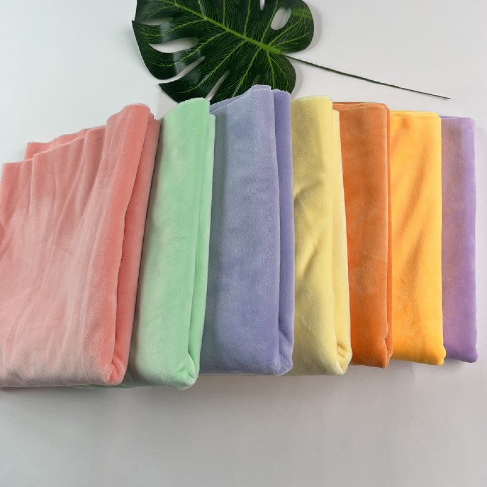 Sewing Textiles - Tissu en peluche cristalline ultra douce
