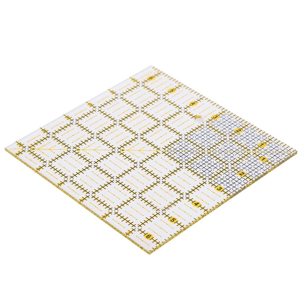 Quilting Ruler Square - Règle de Quilting Carrée Durable 6,5x6,5