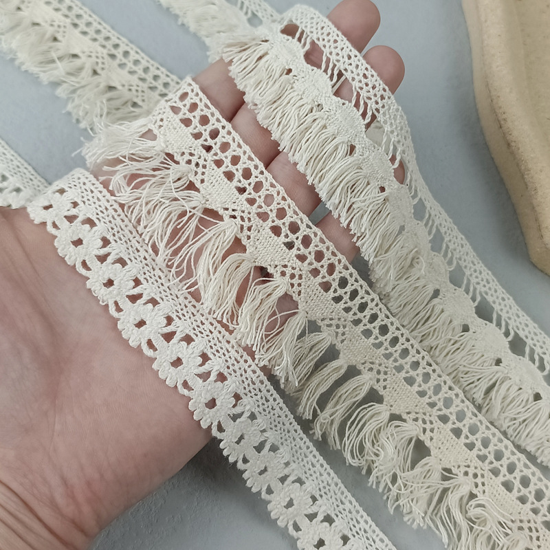 Sewing Eyelet Fabric - Frange pour rideaux, canapé, dentelle de