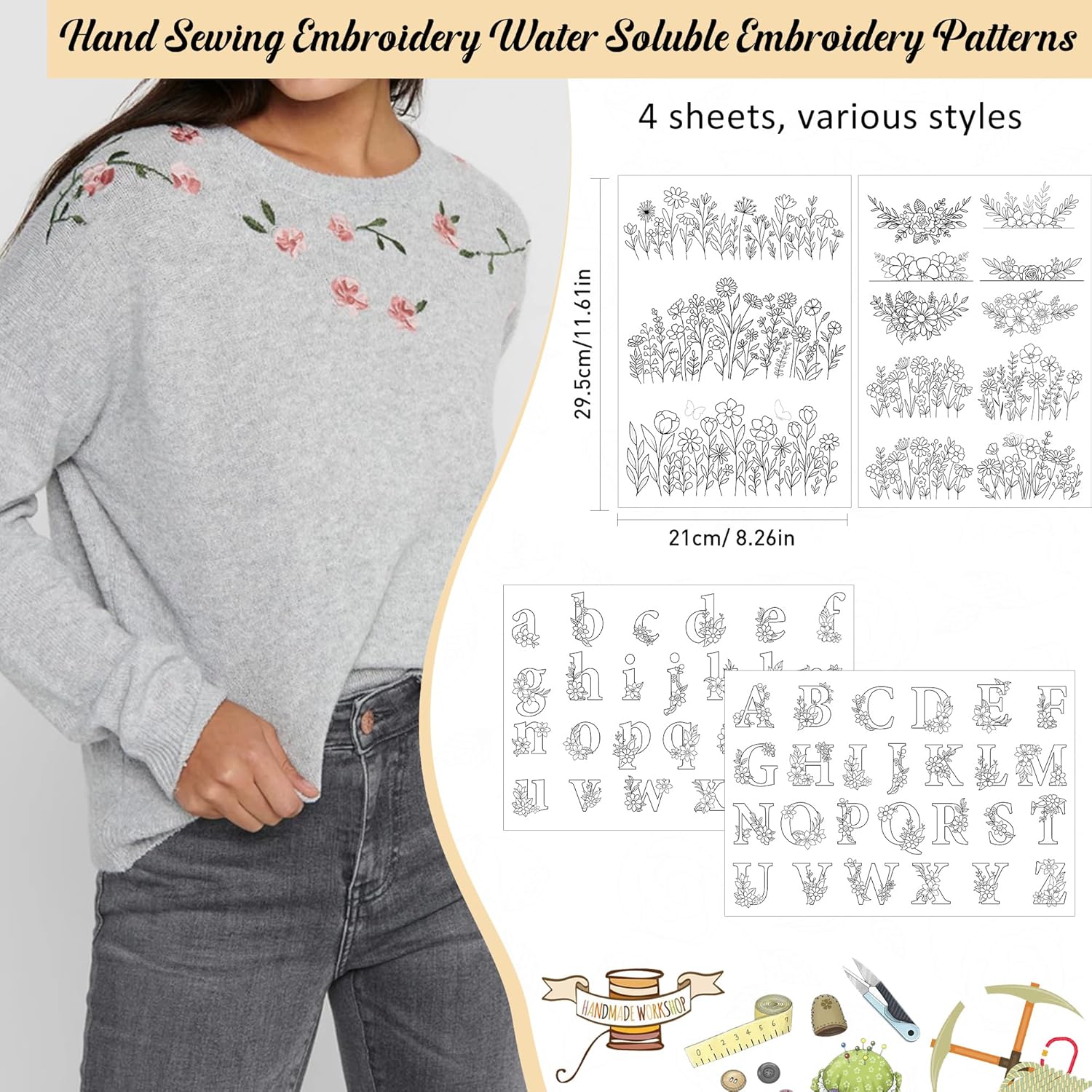 Papier de transfert soluble da - Textile Sewing Patterns avis et prix
