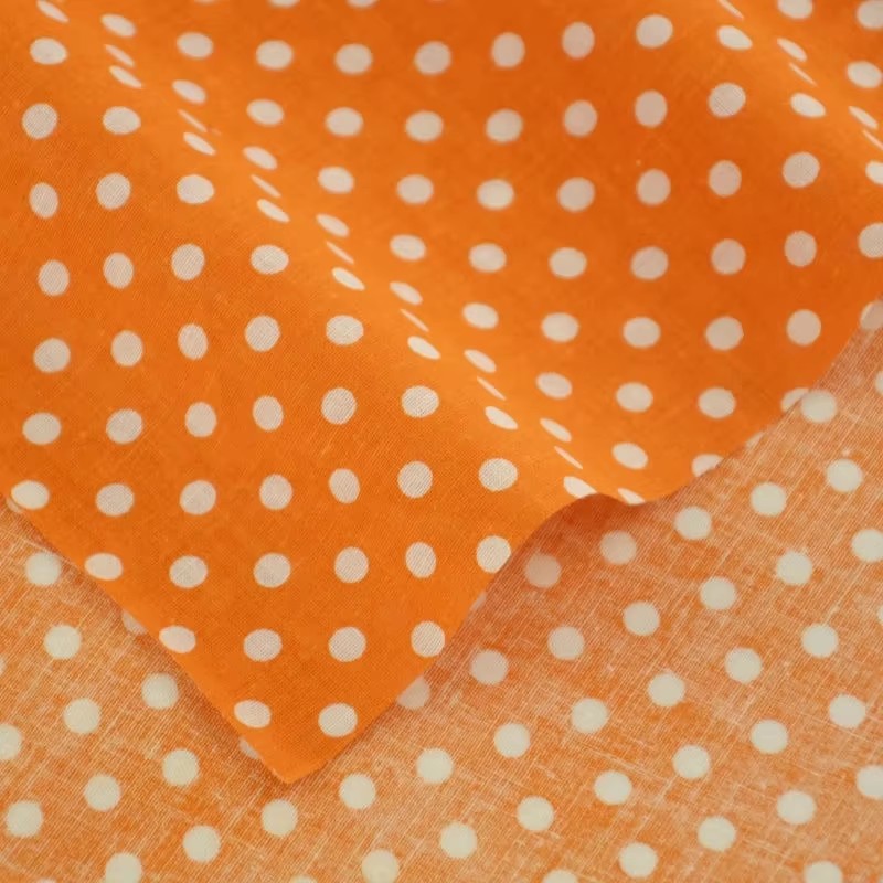 Tissu en coton imprimé à pois  - Sewing Textiles avis et prix