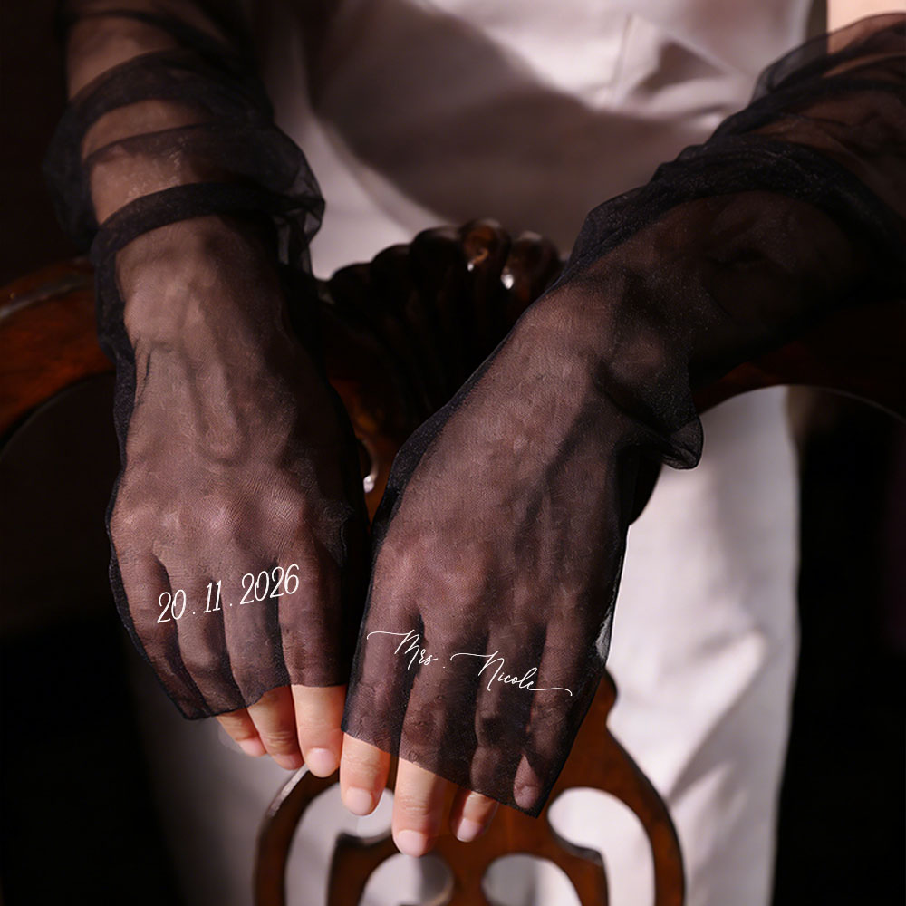 Gants de mariée longs en maill - Sewing Textiles avis et prix