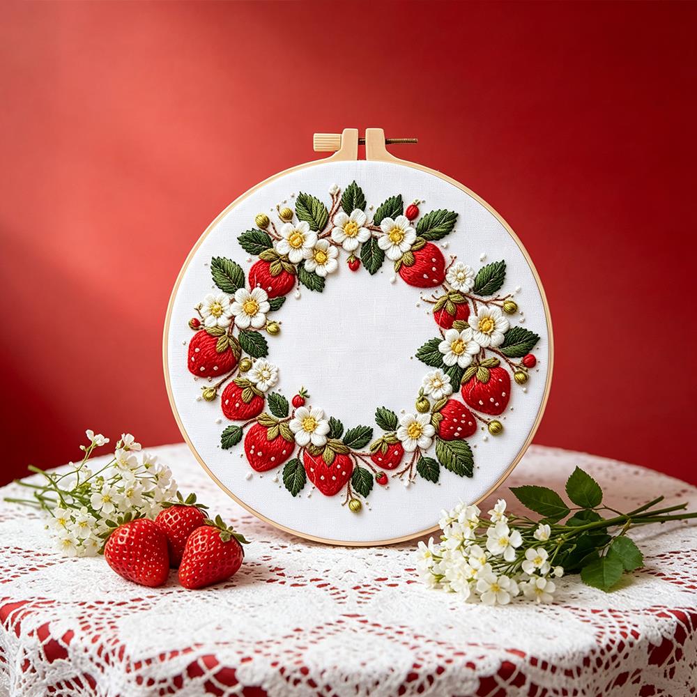 Kit de broderie de plantes et  - Textile Sewing Patterns avis et prix