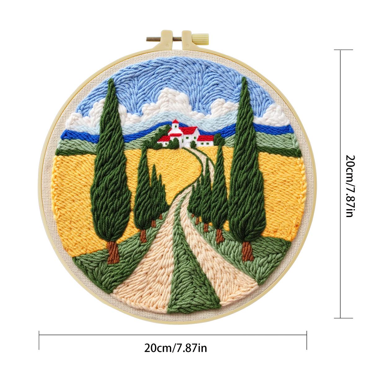 Kit de broderie au poinçon 20x - Is Sewing Textile Art avis et prix