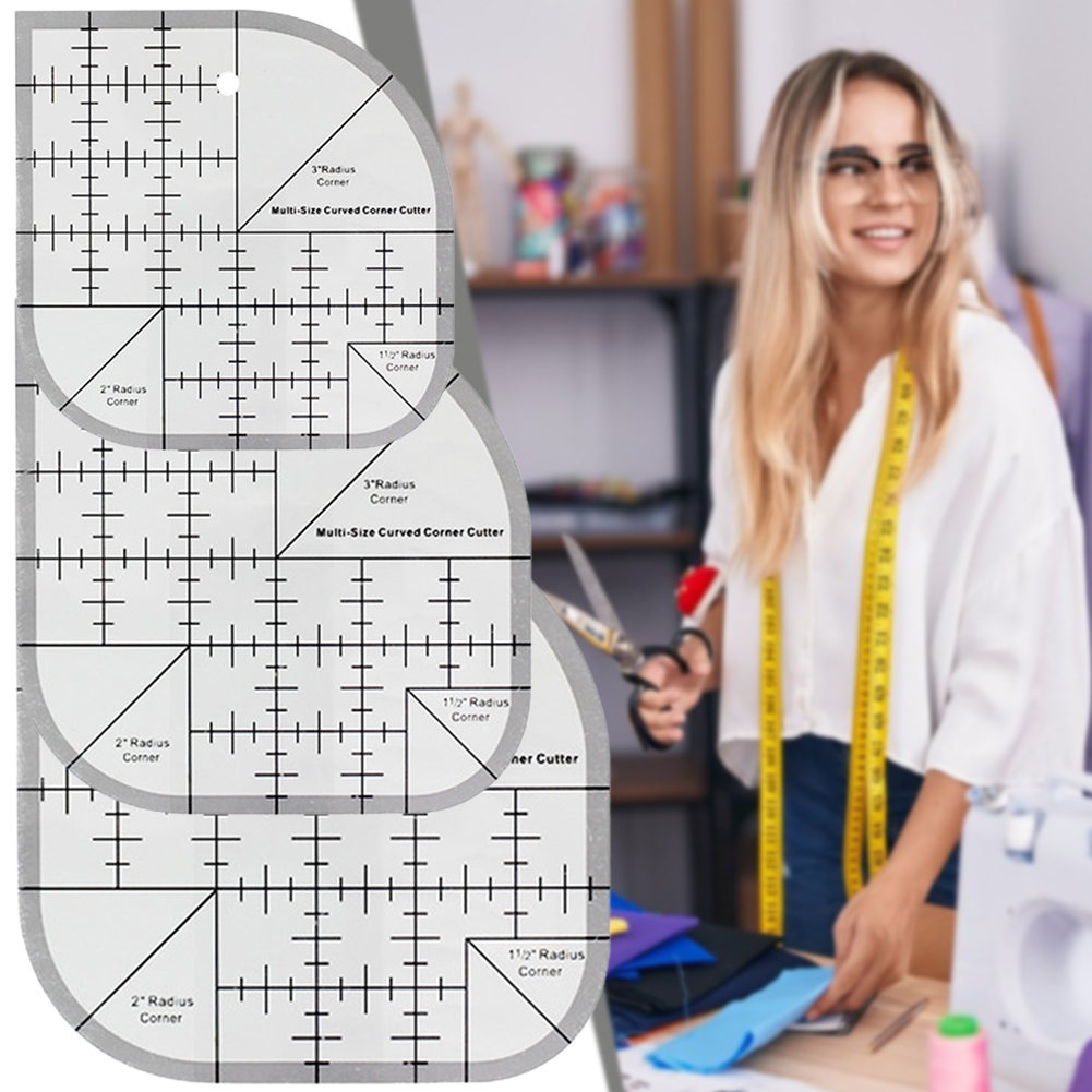 Règle de coupe d'angle incurvé - Quilting Ruler Square avis et prix