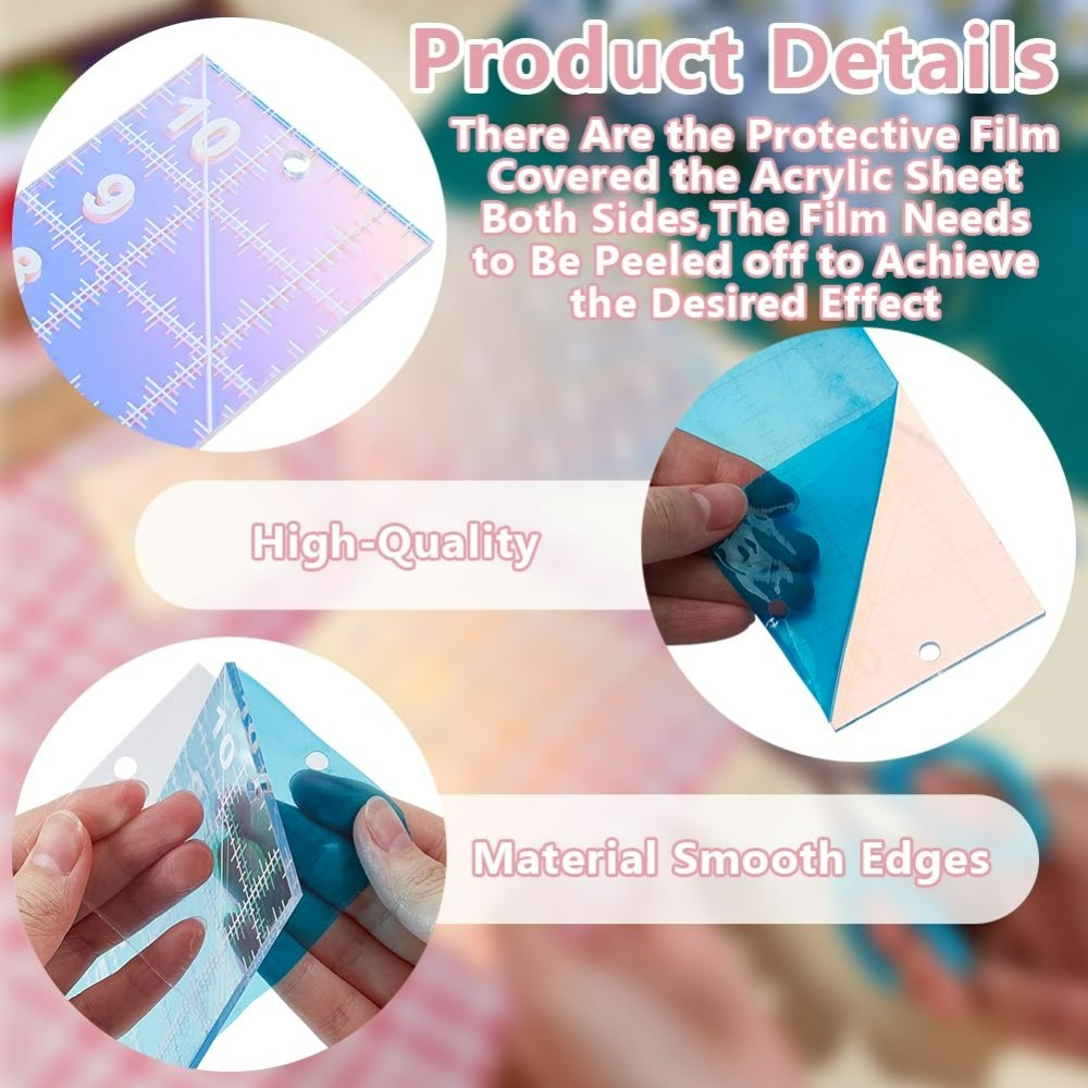 Règle de Quilting en acrylique - Textile Sewing Patterns avis et prix