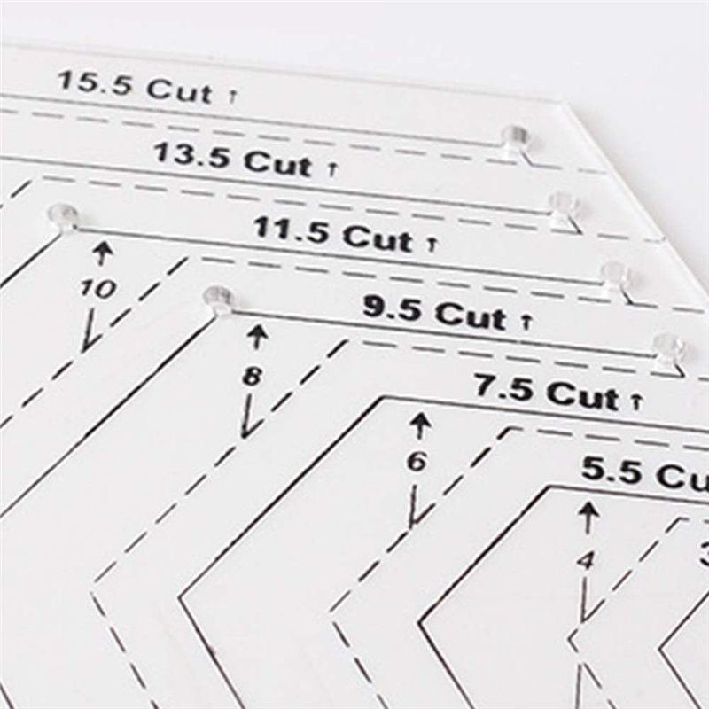 Ensemble de règles de quilting - Quilting Ruler Square avis et prix