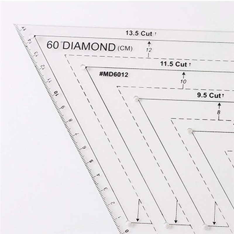 Ensemble de règles de quilting - Quilting Ruler Square avis et prix