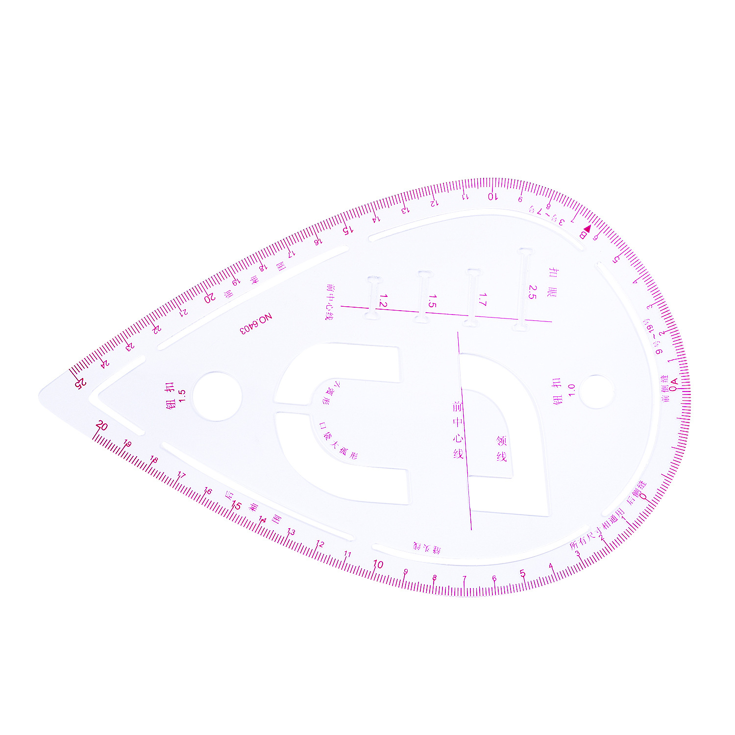 Kit de règles de mesure pour t - Textile Sewing Patterns avis et prix