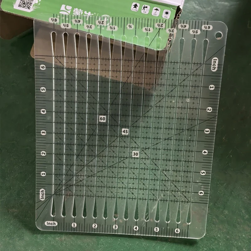 Règle de coupe de couette 5 en - Quilting Ruler Square avis et prix