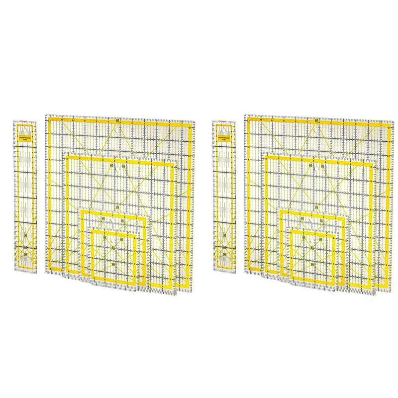 Lot de 10 règles de quilting e - Quilting Ruler Square avis et prix