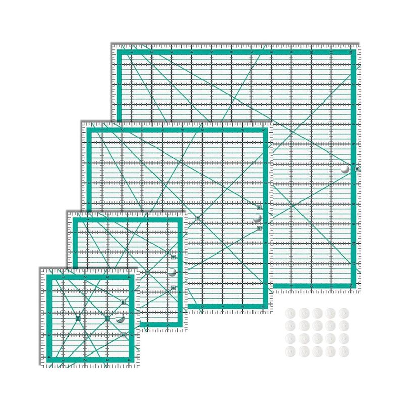 Règles de quilting, 4 modèles  - Quilting Ruler Square avis et prix